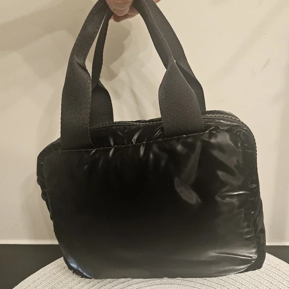 CHANEL Black Nylon Toiletry Pouch With Handles - Picture 2 of 5